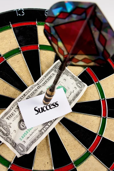 Dartboard concepto de éxito — Foto de Stock