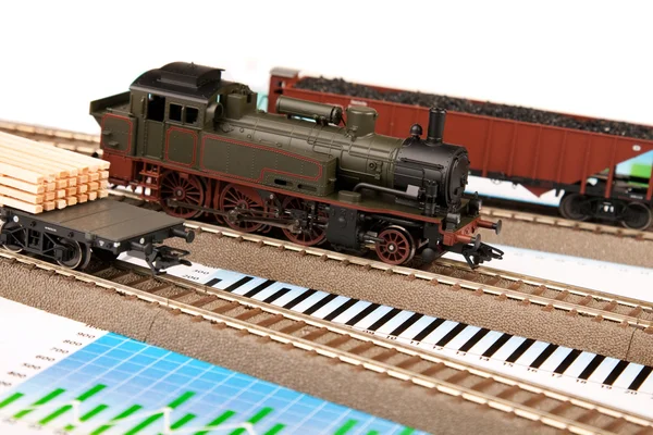 Modèle de locomotive — Photo