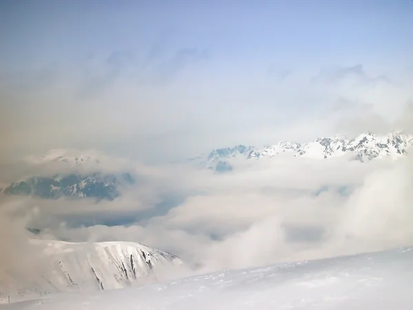 Alplerde kış. — Stok fotoğraf