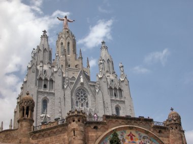 Tibidabo - Barcelona clipart