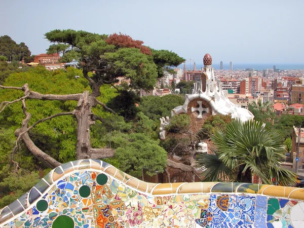 Magical Parc Guell — Stock Photo, Image