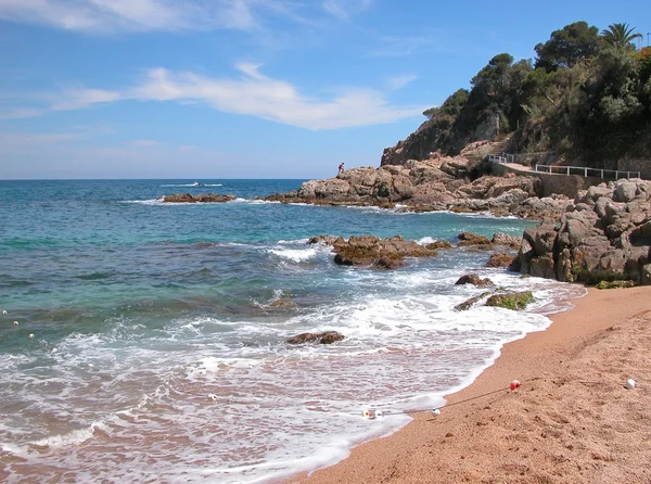 Playa Mediterránea — Foto de Stock