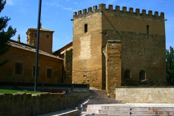 The ancient moorish architecture Huesca — Stock Photo, Image