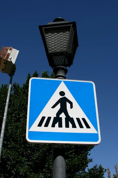 Pedestrian crossing Avila — Stock Photo, Image