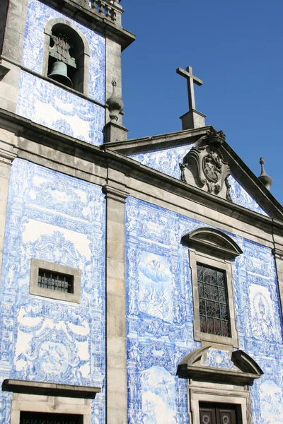 포르토에서 오래 된 교회 — 스톡 사진