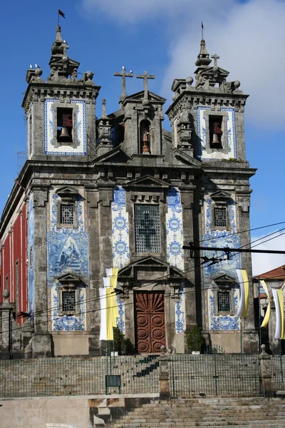 Gamla kyrkan i porto — Stockfoto