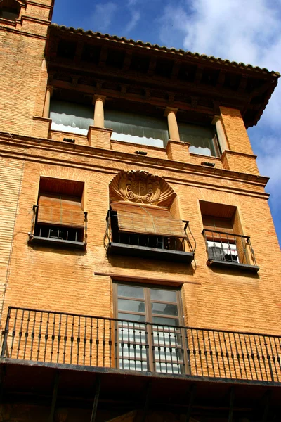 Huesca mimarisinde — Stok fotoğraf