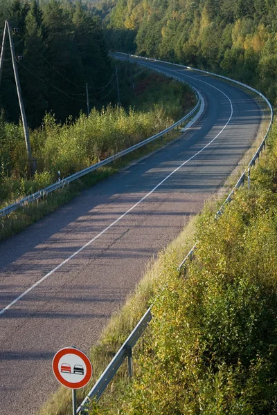 Road in Latvia — Stock Photo, Image