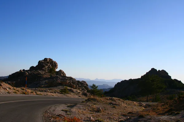 Road on Sierra Nevada, Spain — Stock Photo, Image