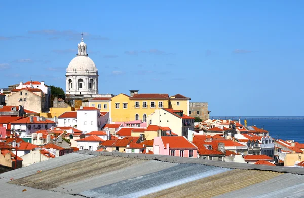 Panorama clássico de Lisboa — Fotografia de Stock