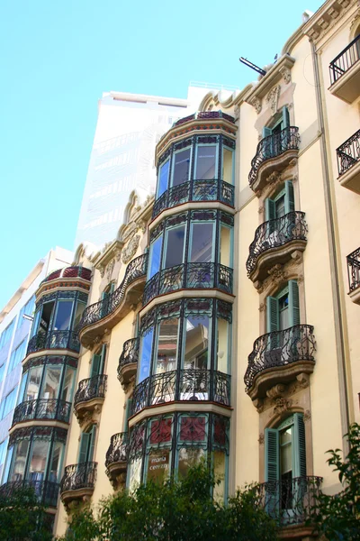 Building detail in Barcelona — Stock Photo, Image