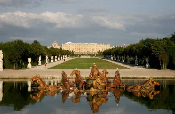 Pałacu Wersalskiego, Francja. — Zdjęcie stockowe