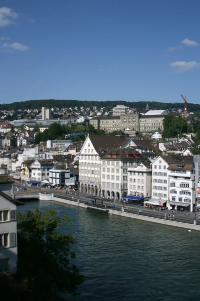 Zurich stadsbild — Stockfoto
