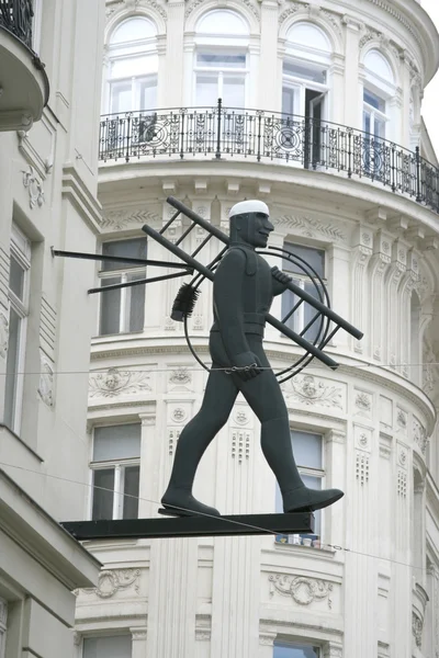 Escultura en la calle Viena, Austria —  Fotos de Stock