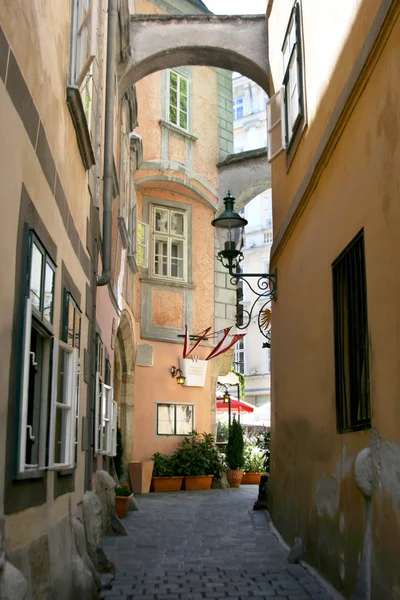 Small street Vienna, Austria — Stock Photo, Image