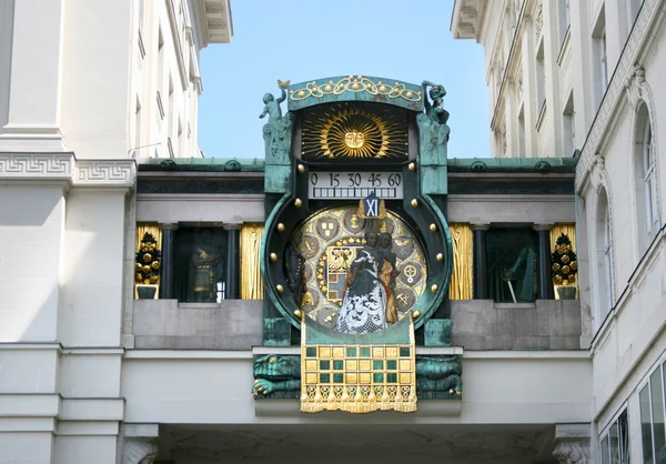 Astronomical clock Vienna — Stock Photo, Image