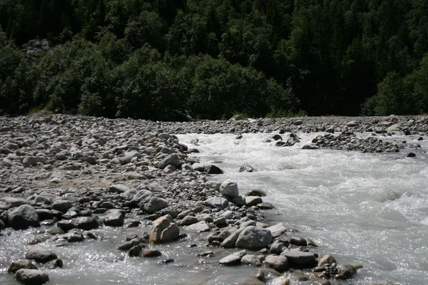 stock image Mountain river on Alps