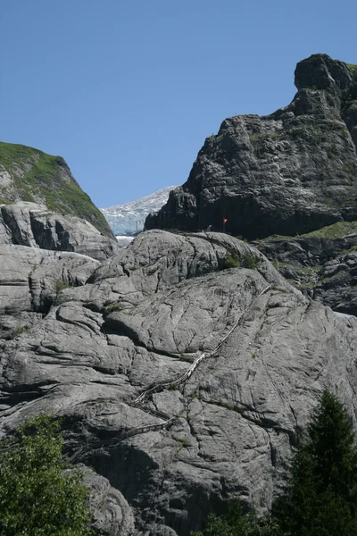 Il ghiacciaio del Grindelwald — Foto Stock
