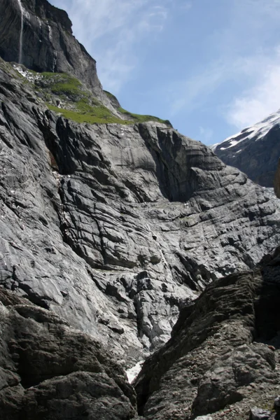 O Glaciar Grindelwald — Fotografia de Stock