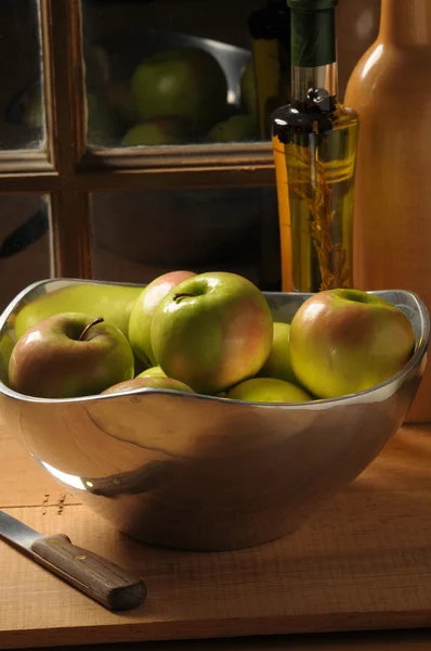 Bowl of Apples — Stock Photo, Image