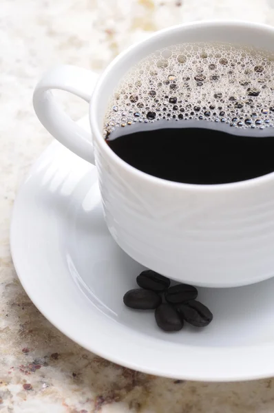 Крупним планом смачна чашка кави — стокове фото