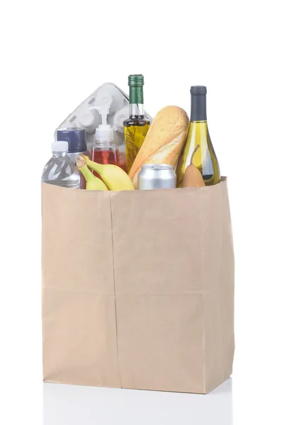 食料品のバッグのハンドル — ストック写真