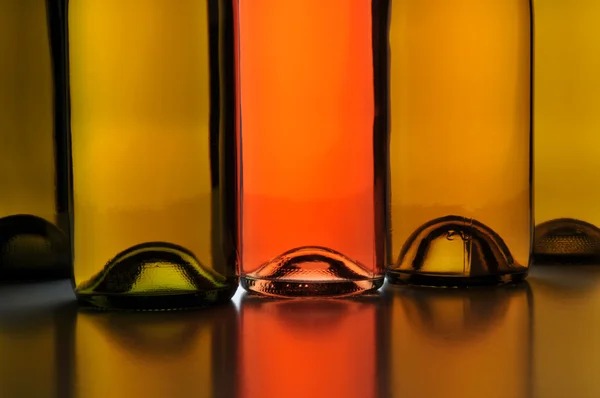 Абстрактная бутылка вина — стоковое фото