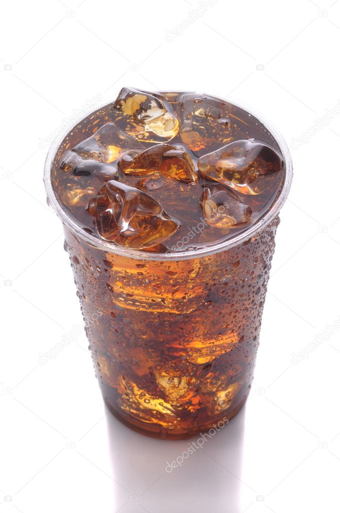 Plastic Cup with Soda