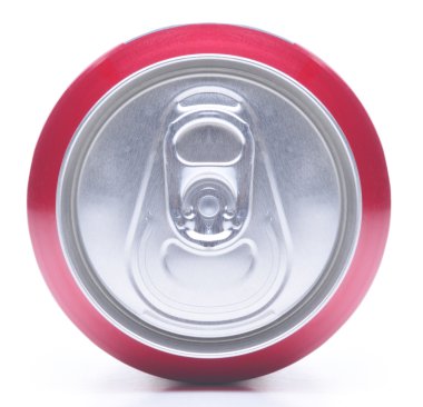 Close Up of Soda Can Top clipart