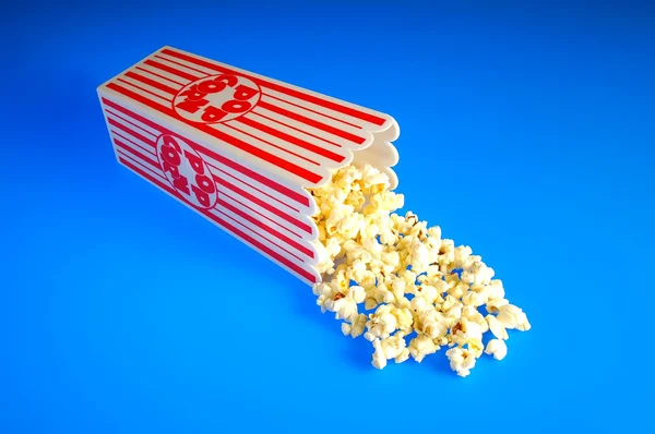 Popcorn Spill — Stock Photo, Image