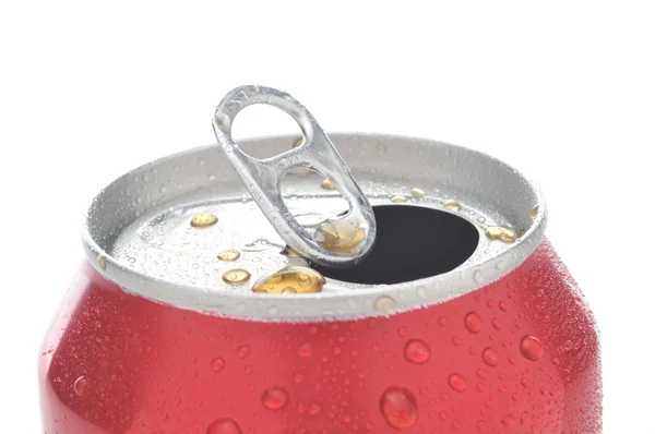 Primer plano de lata de soda —  Fotos de Stock