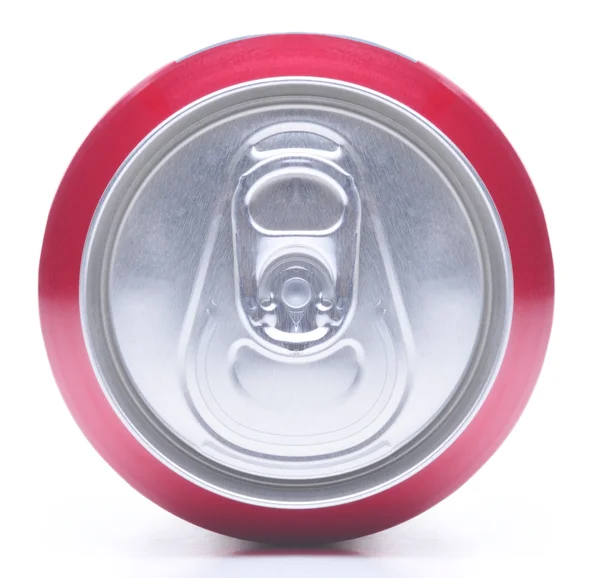 Primer plano de la lata de soda — Foto de Stock
