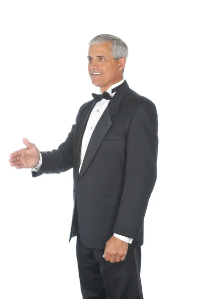 Дорослий чоловік одягнений Tuxedo — стокове фото