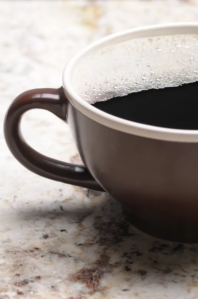 Närbild på stora kaffe mugg — Stockfoto