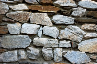 Stone wall texture grey clipart