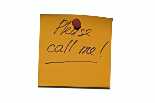 Lütfen beni arayın — Stok fotoğraf