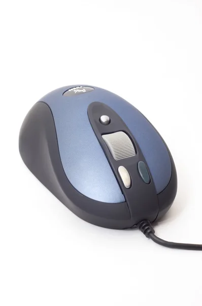 Комп'ютерна сучасна лазерна миша — стокове фото