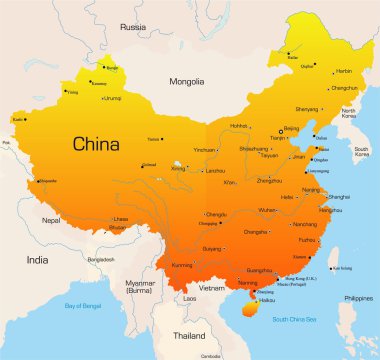 Çin Haritası