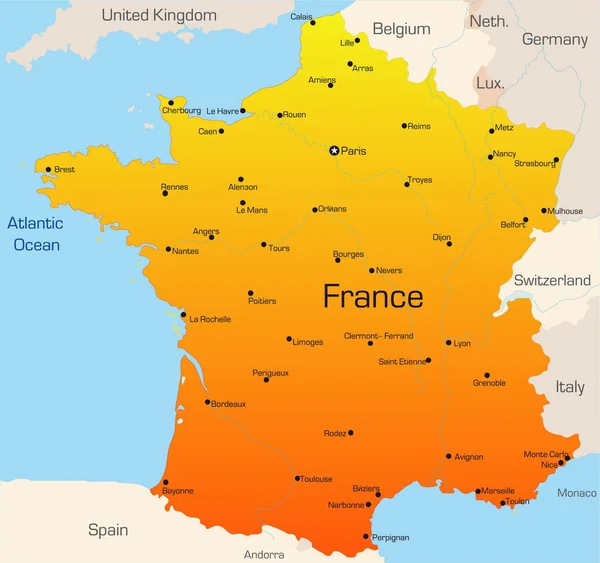 France — Stock Vector