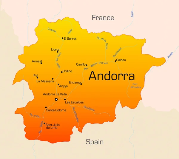 Андорра — стоковый вектор
