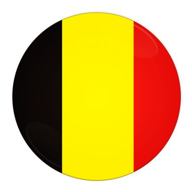 bayrak Belçika düğmesi