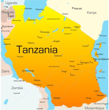 Tanzania clipart