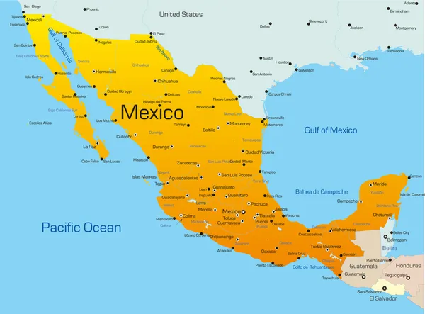 Мексика — стоковий вектор