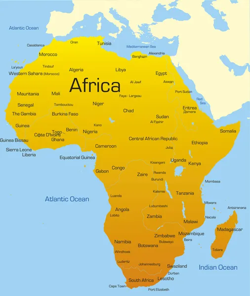 África — Archivo Imágenes Vectoriales