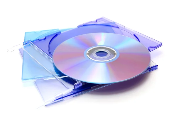 CD- und DVD-Disks — Stockfoto