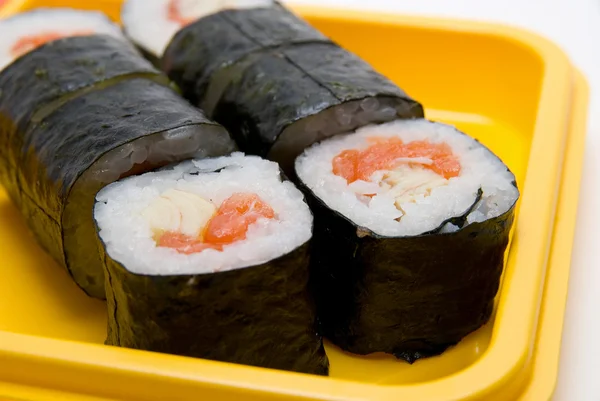 Zblízka sushi roll — Stock fotografie