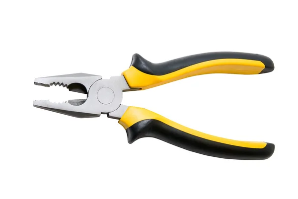 Black and yellow pliers — Stock Photo, Image
