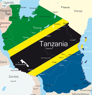 Tanzania clipart