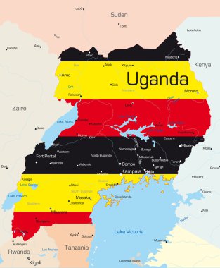 Uganda clipart