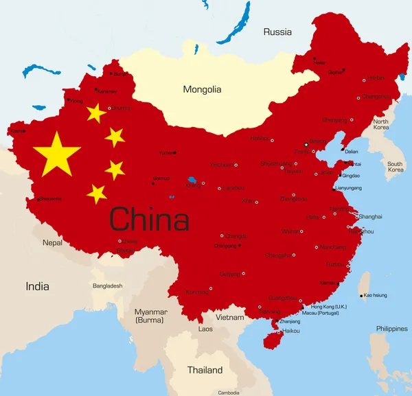 Chiny — Wektor stockowy